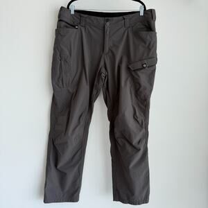 TRUEWERK Pants Mens 40x32 Gray T1 Werkpants Relaxed Fit Cargo Stretch Workwear
